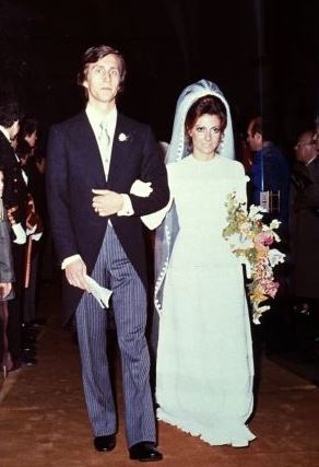 Allegra Gucci parents Maurizio Gucci and Patrizia Reggiani on their wedding day